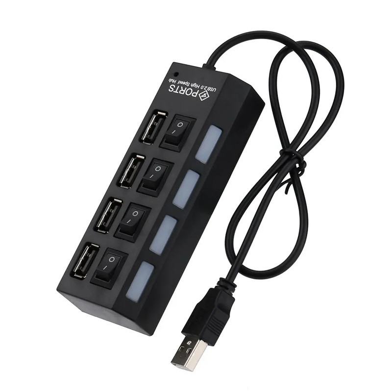 هاب 4 پورت USB 2.0 شارک مدل TURBO SPEED