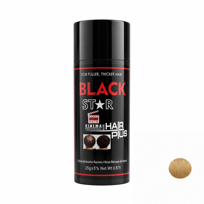 پودر پرپشت کننده مو بلک استار مدل blond 07 وزن 25گرم رنگ بلوند