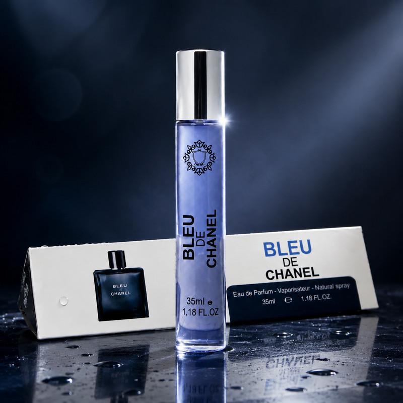 ادو پرفیوم مردانه هارلینگن مدل Blue De Chanel با رایحه خنک حجم 35 میلی لیتر