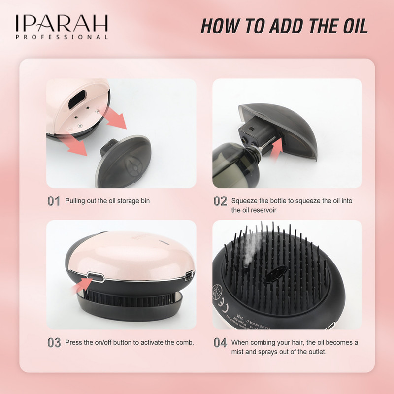 اتو و حالت‌دهنده‌ی مو حرفه ای ای پاراه مدل P-182 2in1