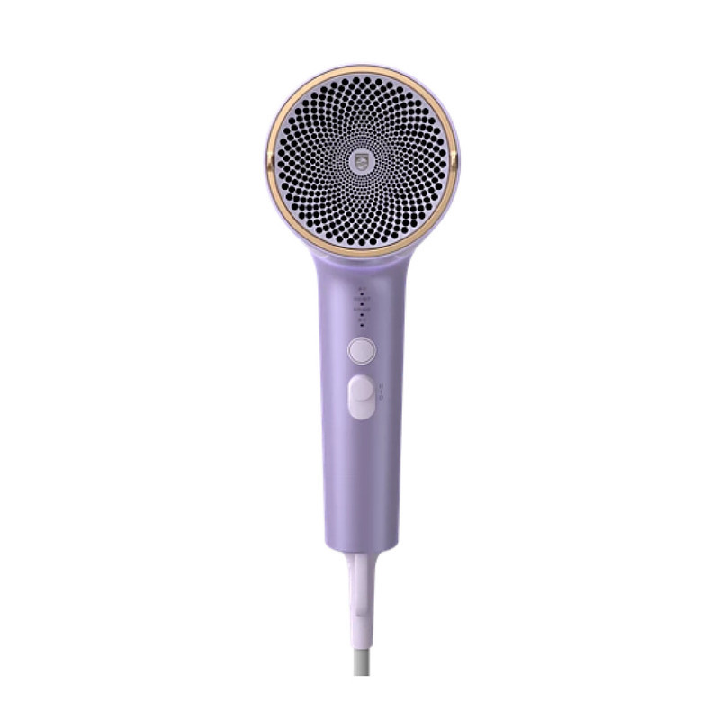 سشوار حرفه‌ای 1800 وات فیلیپس مدل BHD720، موتور DC، وزن 950 گرم، دارای سری دیسپانسر، متمرکز‌کننده باریک با ویژگی فرکنندگی، صاف‌کنندگی، حجم‌دهندگی، با قابلیت فناوری تولید یون