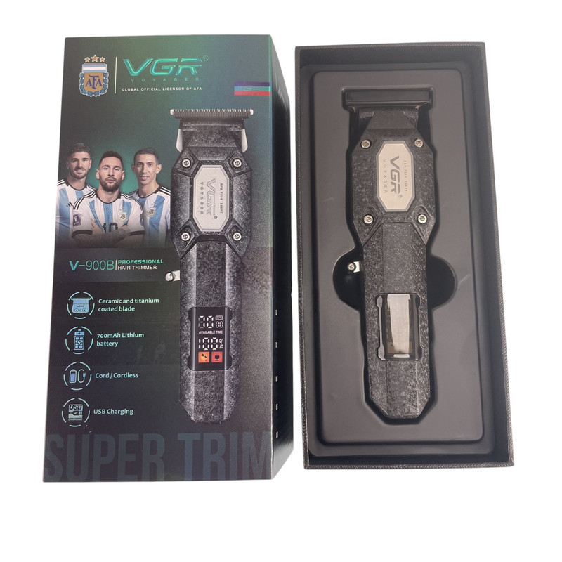 ماشین اصلاح موی سر و صورت شارژی وی جی ار مدل V-900B