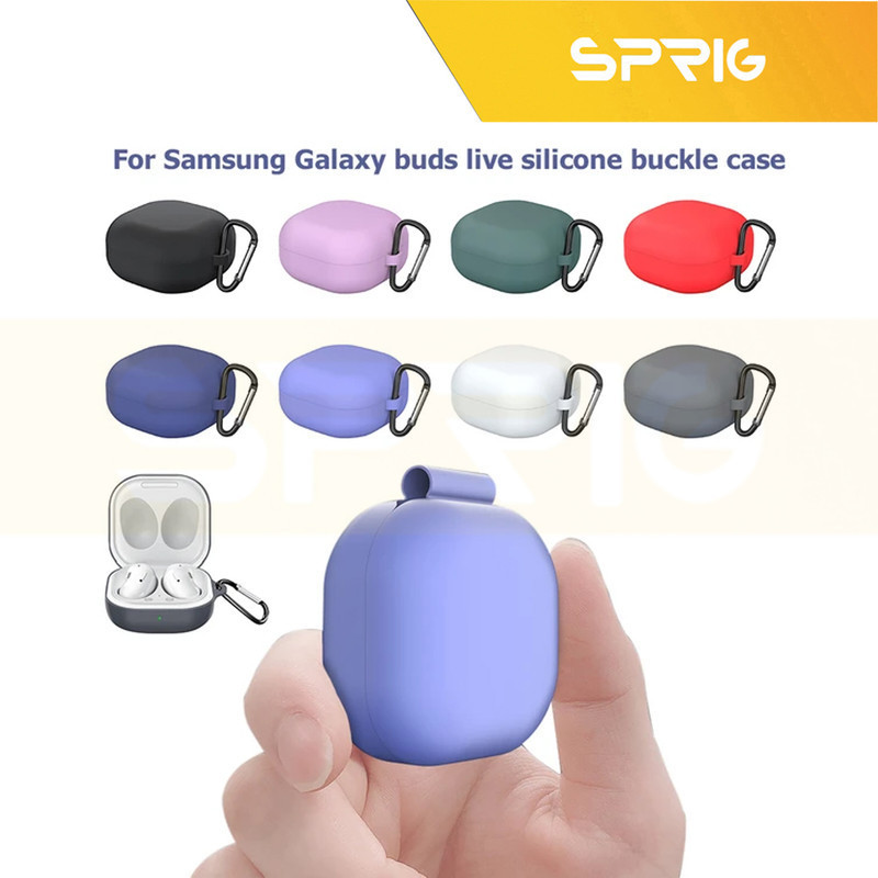 کاور اسپریگ مدل Silicon-SP مناسب برای کیس هدفون بی سیم سامسونگ Galaxy Buds FE