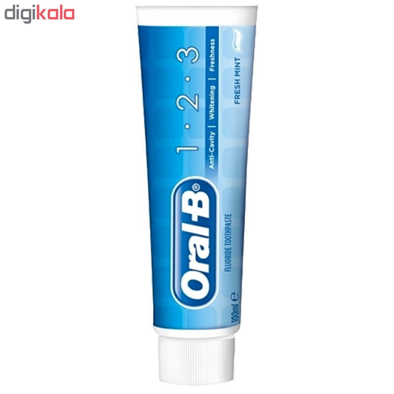 خمیر دندان اورال- بی مدل W654 حجم 100 میلی لیتر
