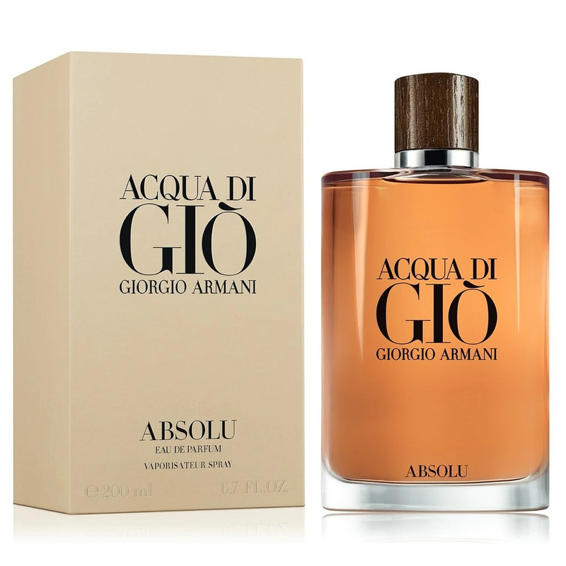 ادو پرفیوم مردانه جورجیو آرمانی مدل Acqua Di Gio Absolu حجم 200 میلی لیتر