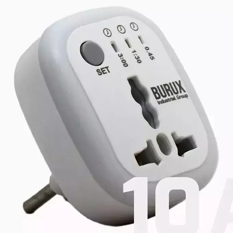 مبدل برق بروکس مدل 3 به 2 تایمردار بسته 2 عددی