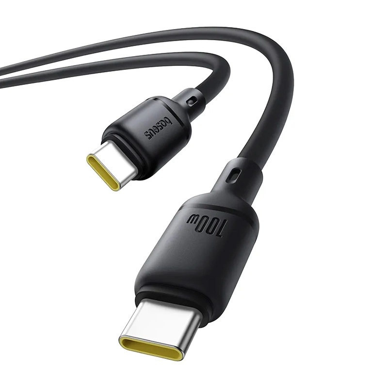 کابل USB-C بیسوس مدل Silky Series طول 1 متر