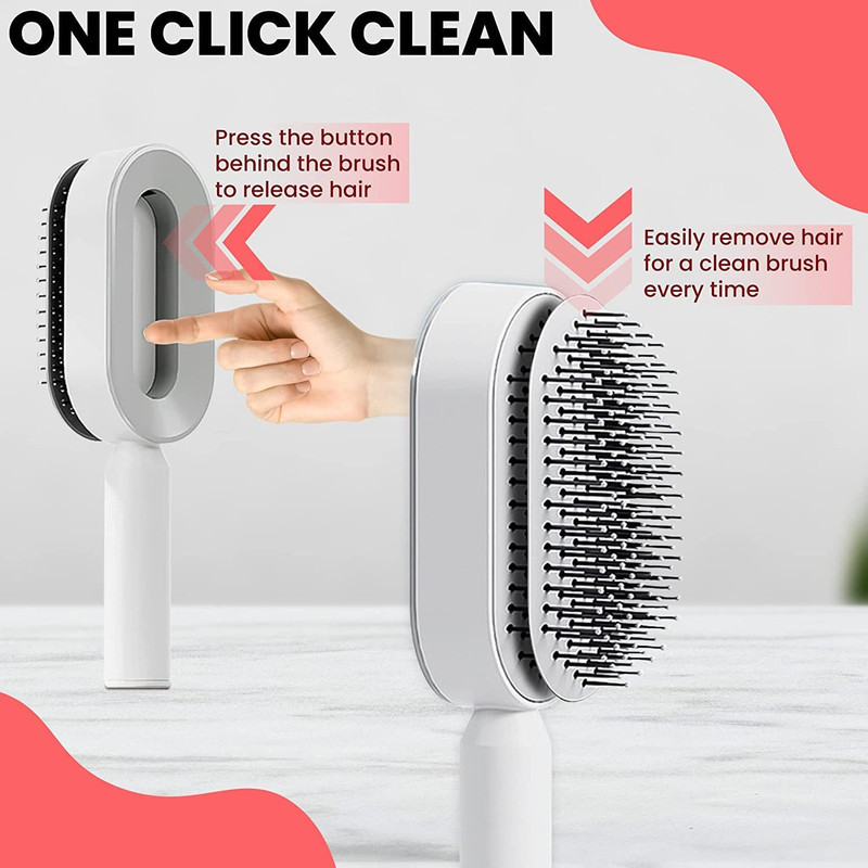 برس مو ارجنتو مدل جادویی کد self cleaner