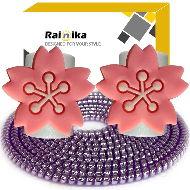 محافظ کابل رینیکا مدل Flower 03 مجموعه 3 عددی