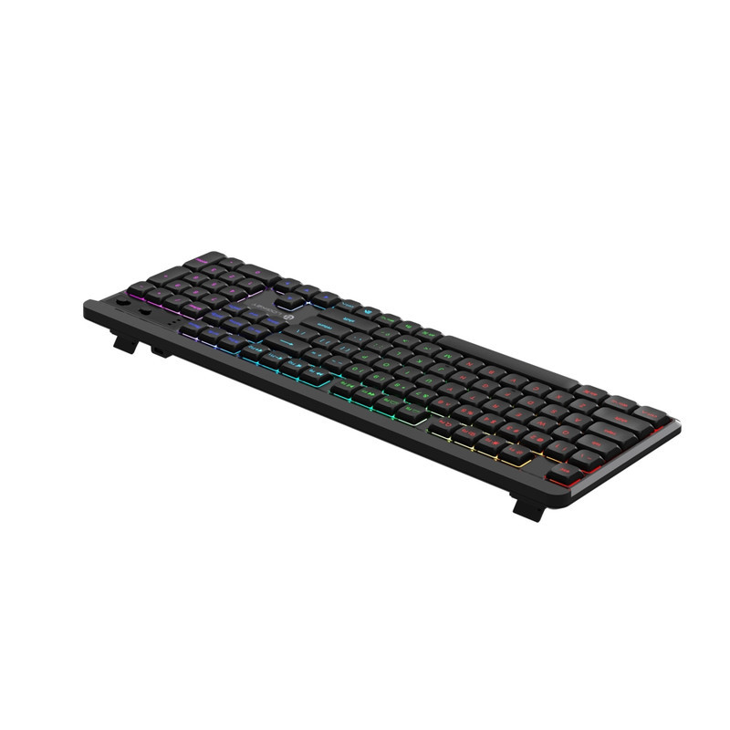کیبورد بی سیم لاجی کی مدل K520B، سوییچ مکانیکال قرمز، Full-Size، نورپردازی RGB