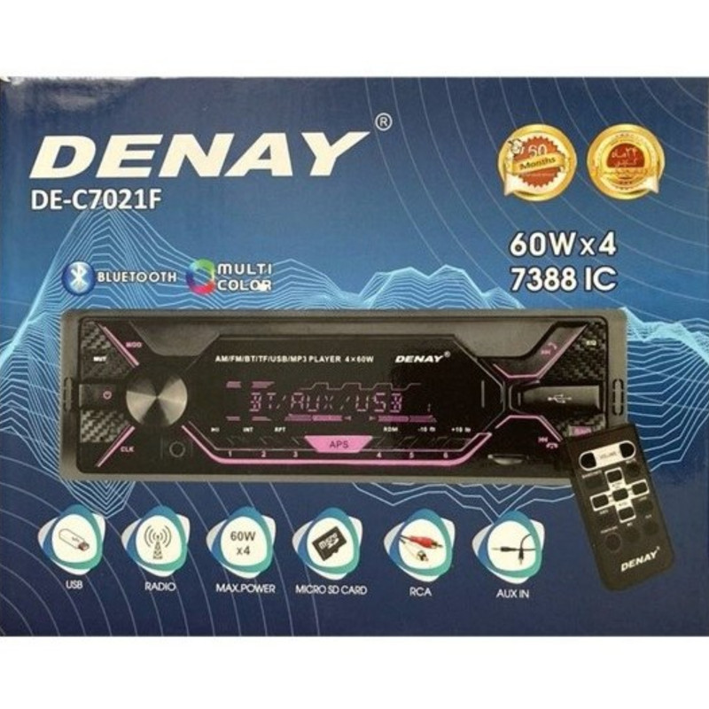 پخش کننده خودرو دنای مدل DE-C7021F