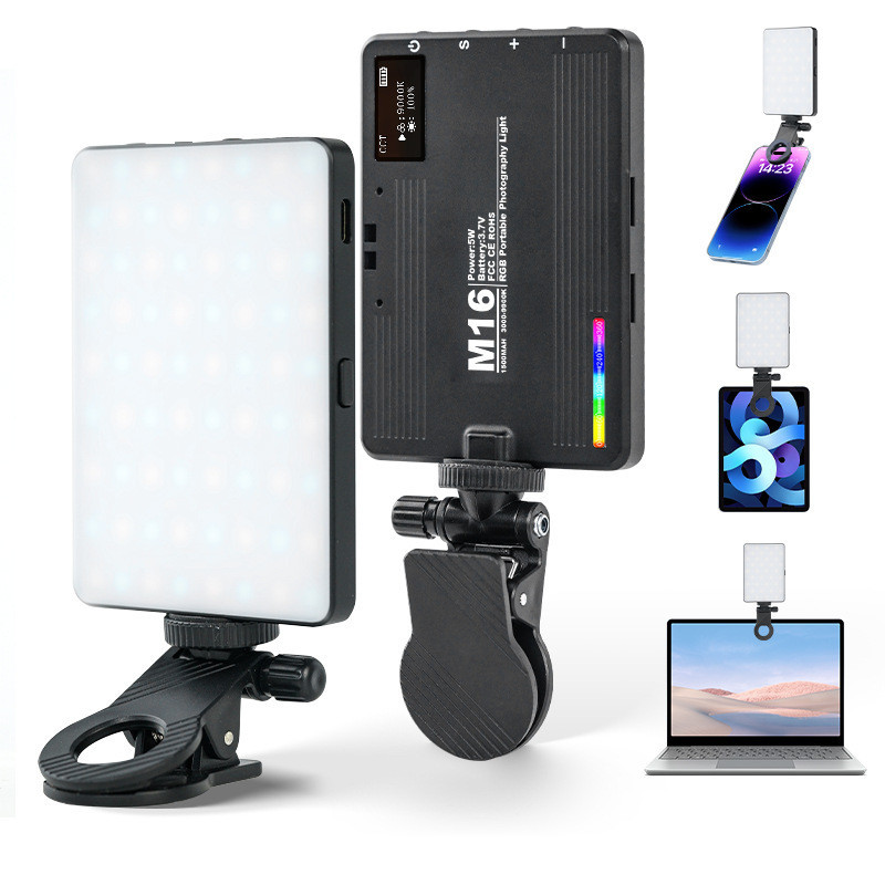 نور ثابت ال ای دی مدل M16-RGB