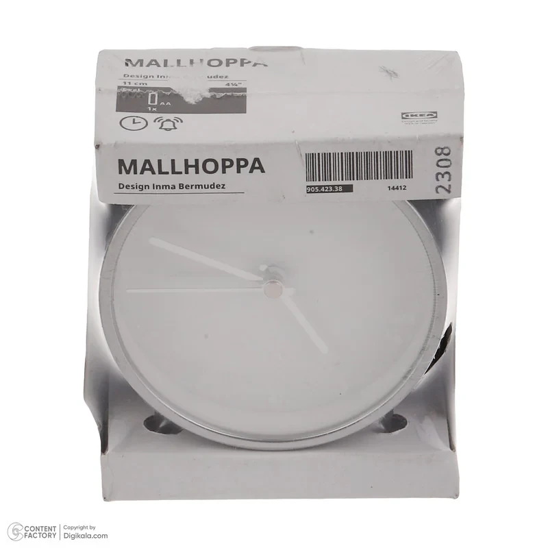 ساعت رومیزی ایکیا مدل MALLHOPPA