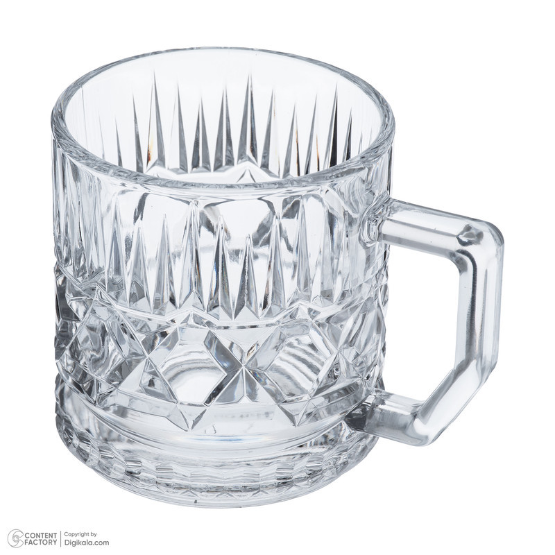 لیوان نوری تازه مدل Stella کد NT20700600w بسته 6 عددی