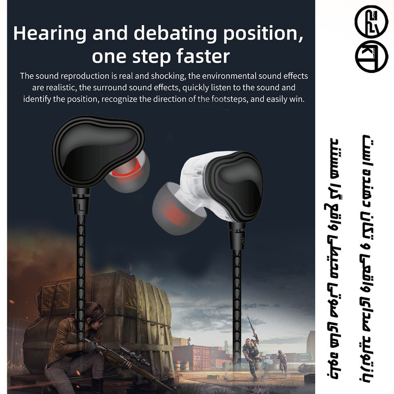 هندزفری  سیمی کی تی مدل فرنگیس