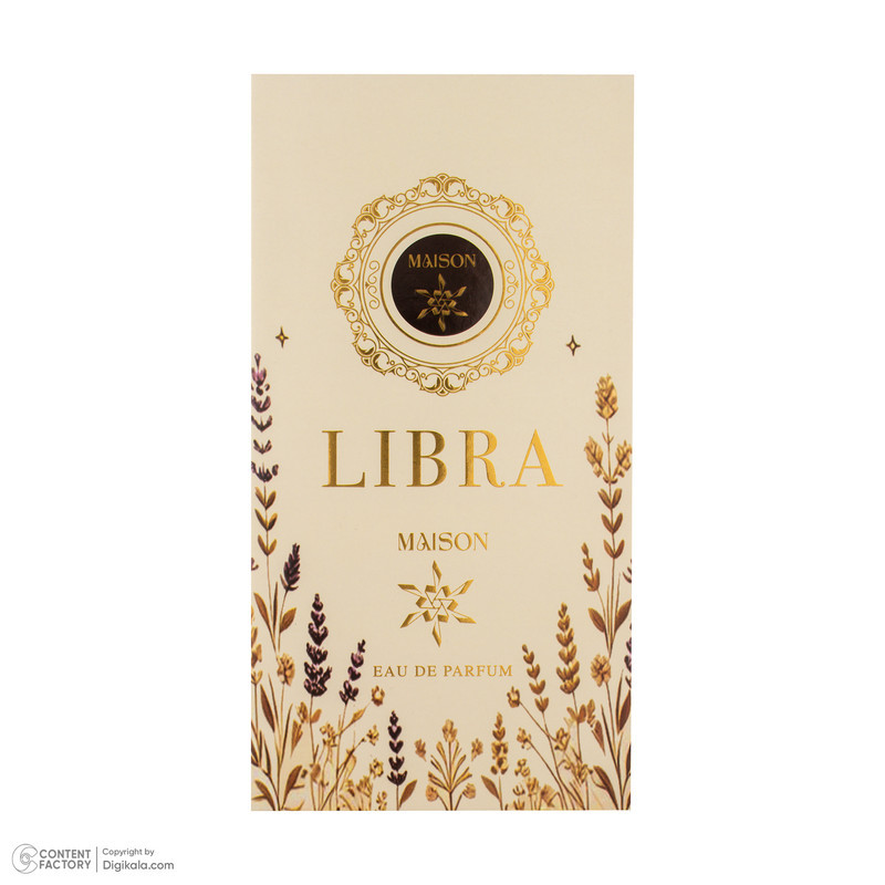 ادوپرفیوم زنانه میسون مدل LIBRA با رایحه معتدل حجم 100 میلی‌لیتر