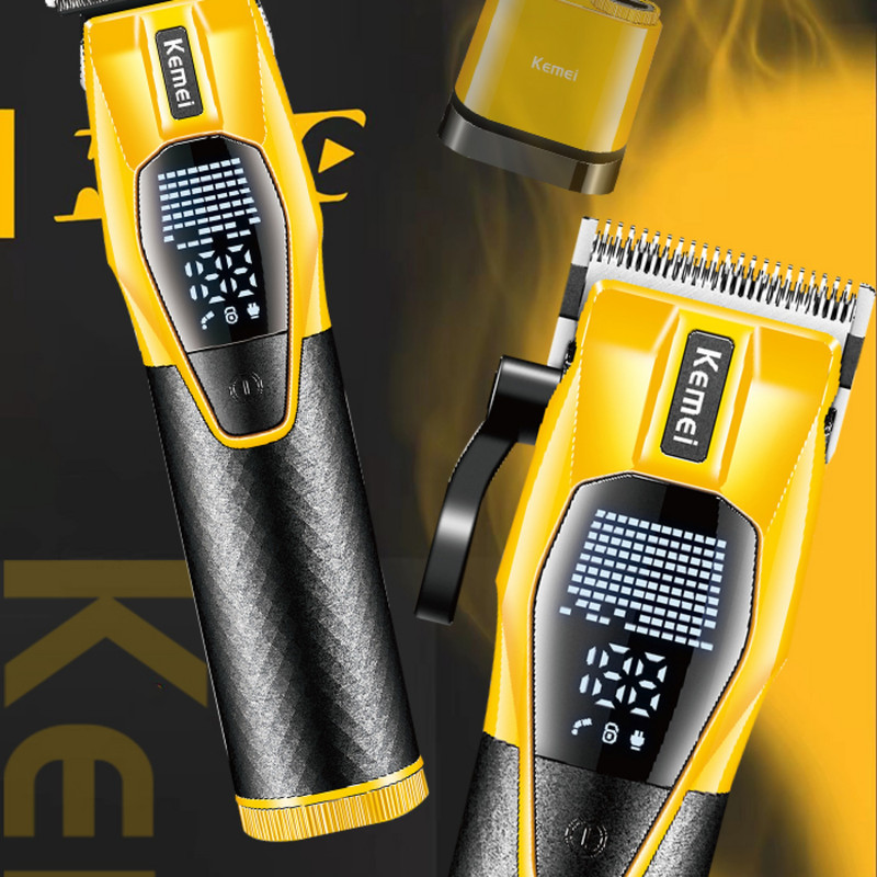 ماشین اصلاح موی سر و صورت شارژی کیمی مدل KM-8561 مجموعه 2 عددی