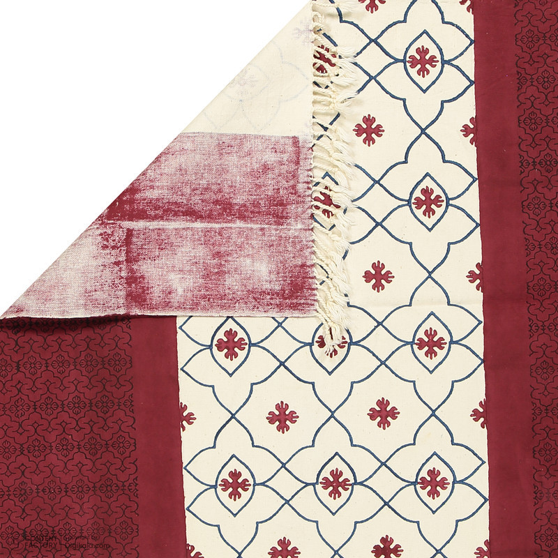 رومیزی بومی مدل 009 سایز 126x60 سانتی‌متر