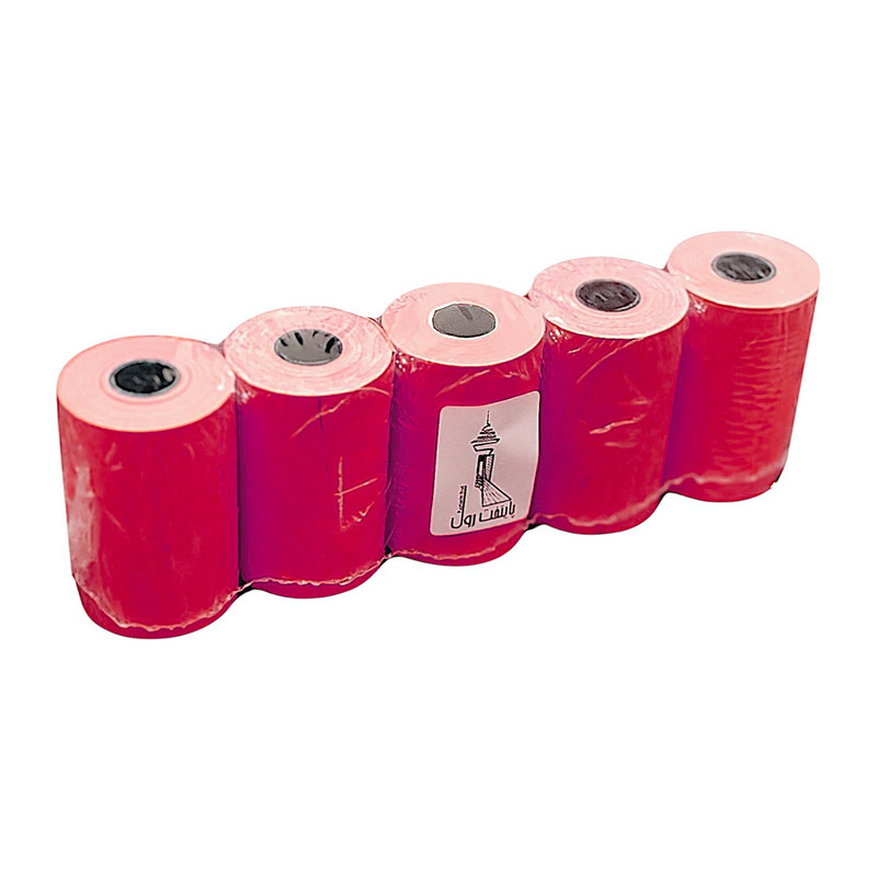 کاغذ پرینتر حرارتی پایتخت رول مدل Pos R14 بسته 5 عددی
