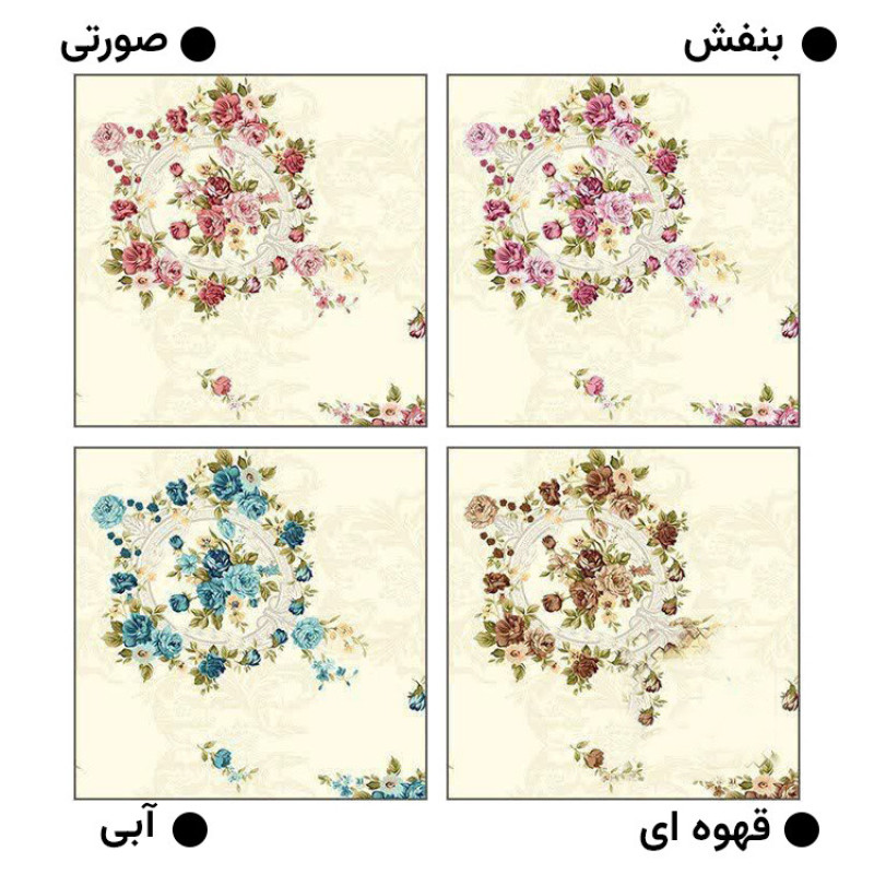 لحاف اِسپی توره مدل شعله کد ET- 07 دونفره سایز 220x190 سانتی متر