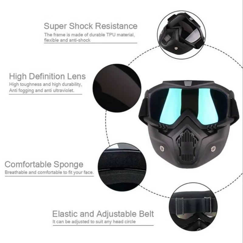 عینک موتور سواری مدل Goggles