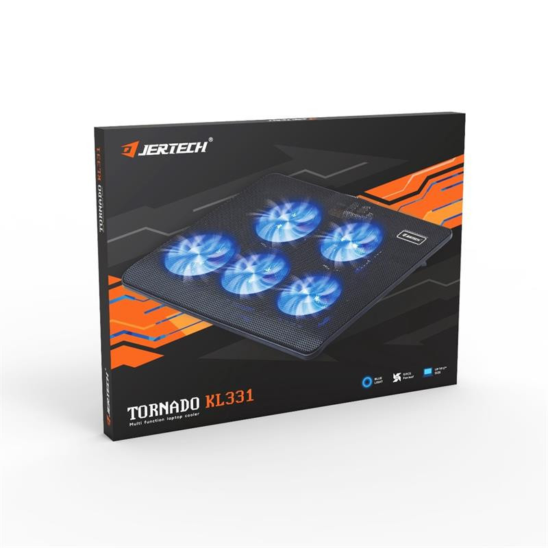 پایه خنک کننده  لپ تاپ جرتک مدل TORNADO KL331