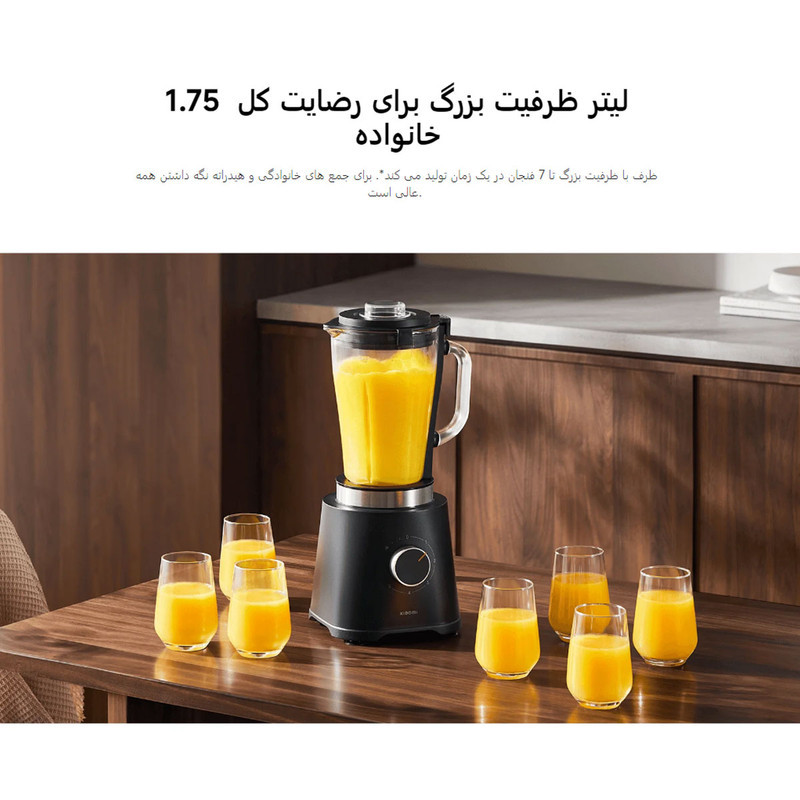 مخلوط کن و آسیاب کن شیائومی مدل  MLLJ001CM-1A