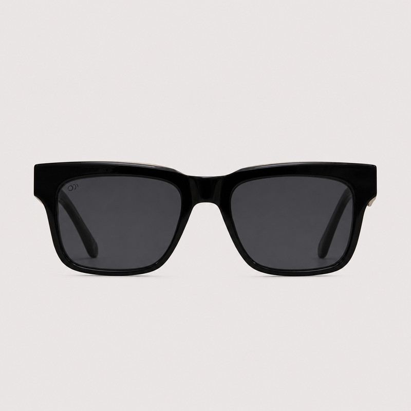 عینک آفتابی پلاریزه و UV400 ویفرر(Wayfarer) مردانه ریزالت مدل RE009C4