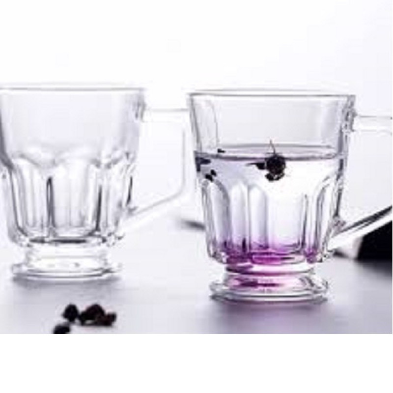 لیوان دلی گلس مدل کازابلانکا طرح پاشاباغچه کد 1369N بسته شش عددی