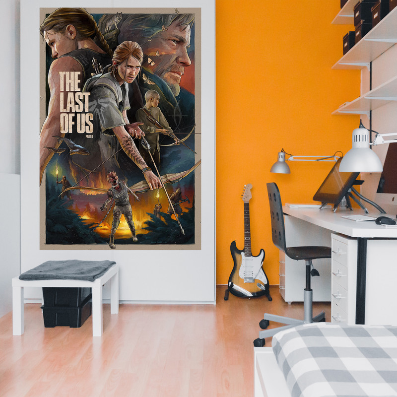تابلو شاسی مدل گیمینگ لست اف اس last of us 2 کد 1269