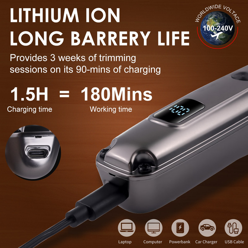 ماشین اصلاح موی سر و صورت برقی هاتکر مدل HT-6178