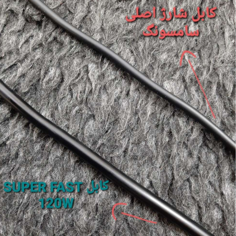 کابل تبدیل USB به USB-C اچ تی ام مدل 6A طول 1.2متر