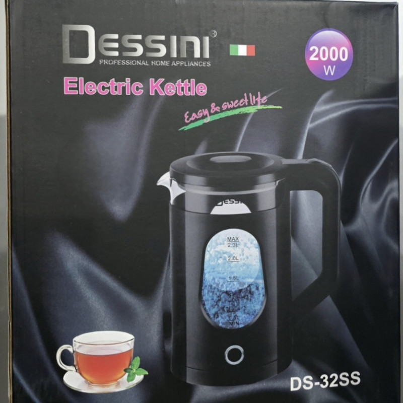کتری برقی دسینی مدل DS-32SS گنجایش 1.8 لیتر