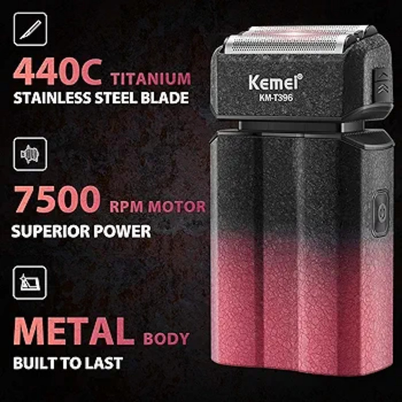 ماشین اصلاح موی صورت شارژی کیمی مدل KM-T396