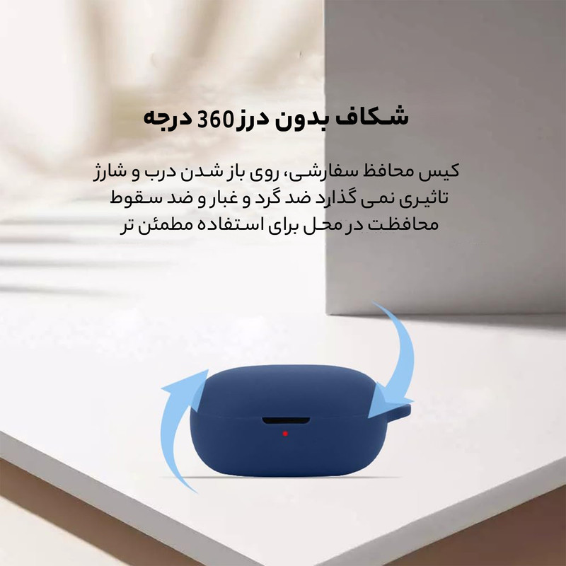 کاور راینو مدل R50i مناسب برای کیس هندزفری بلوتوثی انکر SoundCore R50i