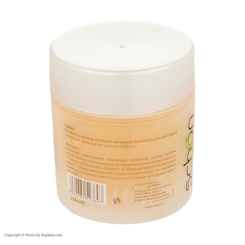 کرم مرطوب‌کننده دست و ناخن شون مدل Apricot Extract حجم 150 میلی‌لیتر