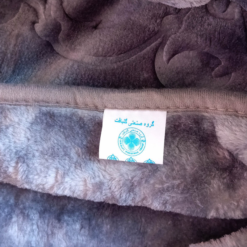 پتو گلبافت کد 350 سایز 240x220 سانتی متر
