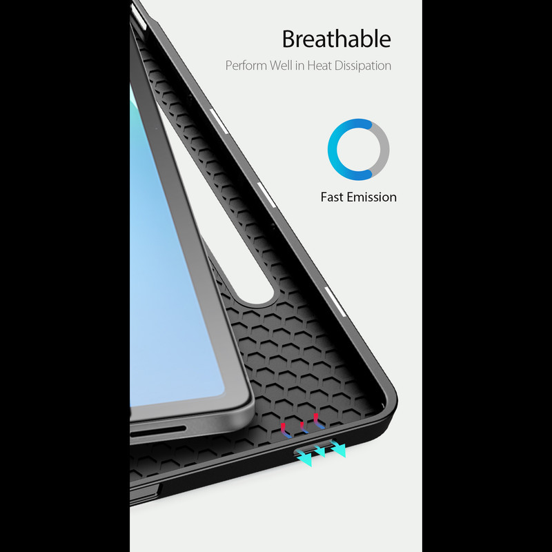 کیف کلاسوری بادیگارد مدل Domo مناسب برای تبلت سامسونگ Galaxy Tab S10 FE Plus 13.1 inch