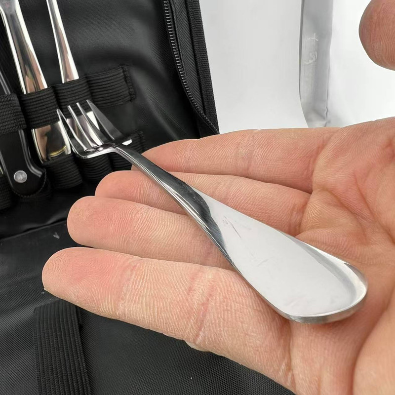 مجموعه ظروف سفری 2 نفره کد Stainless steel