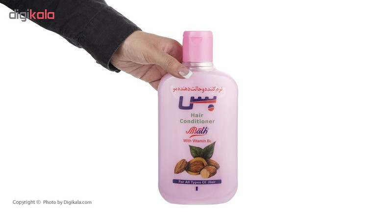 نرم کننده مو بس مدل Almond حجم 890 میلی لیتر