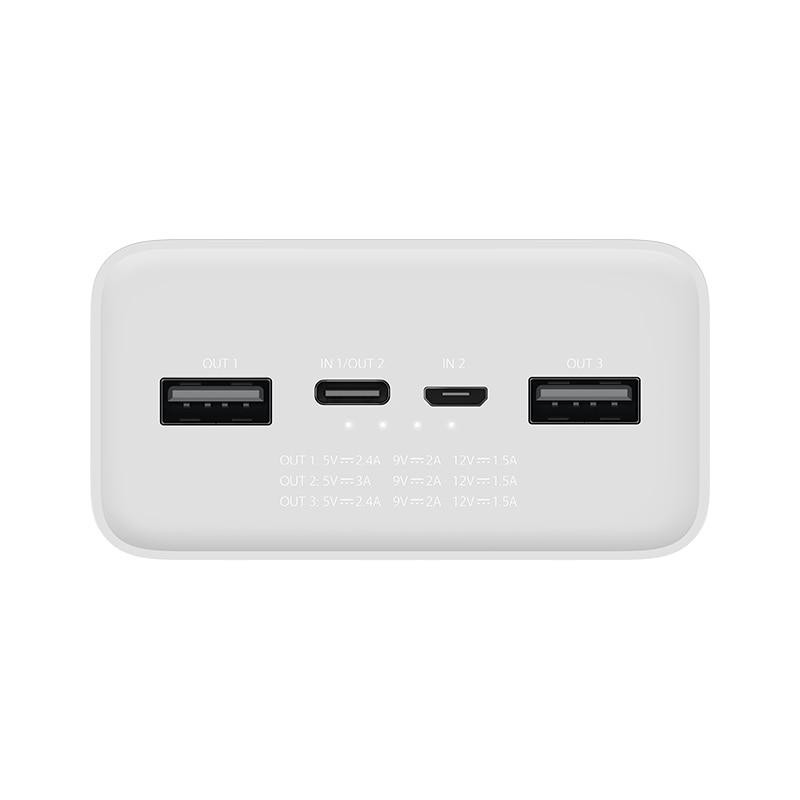پاوربانک 18 وات شیائومی مدل Mi PB3018ZM ظرفیت 30000 میلی آمپر ساعت