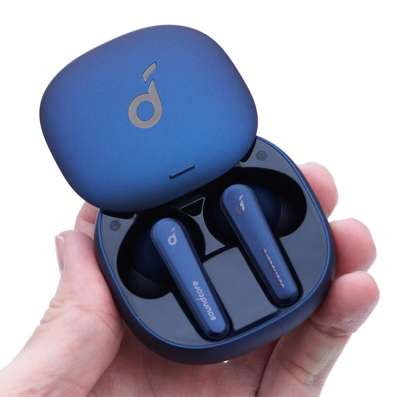 هدفون بلوتوثی آنکر مدل SoundCore Liberty Air 2 Pro با نویز کنسلینگ فعال (ANC)، درگاه شارژ USB Type-C، مجهز به درایور PureNote برای ایجاد صدایی واضح، مقاوم در برابر رطوبت و عرق (IPX4)