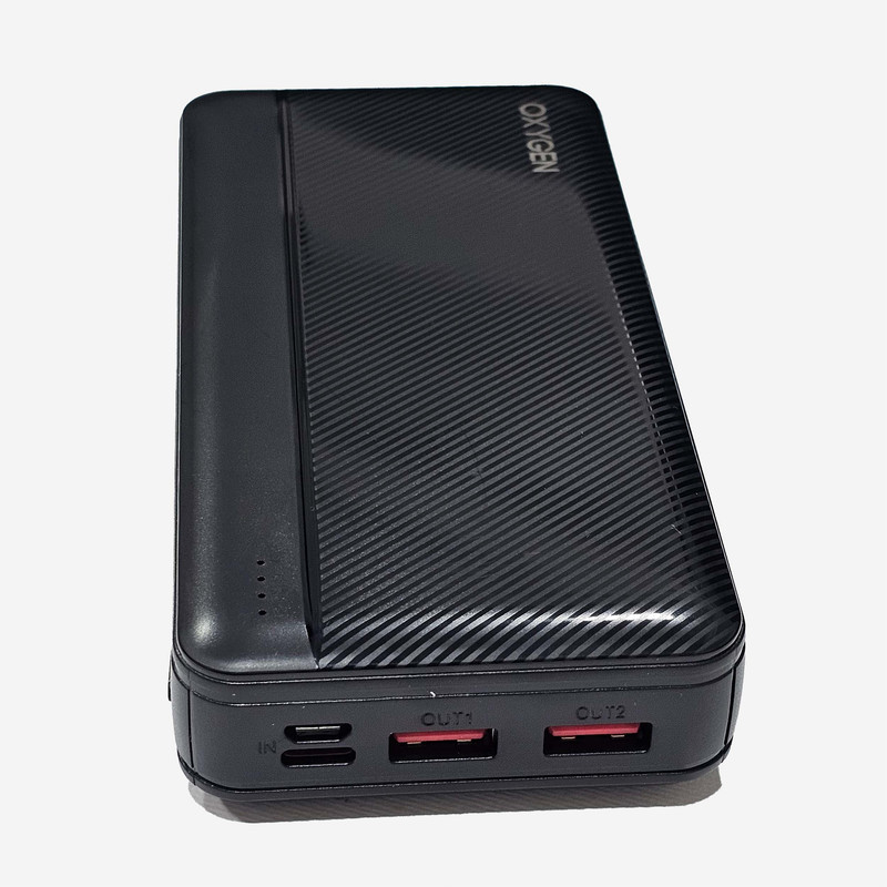 پاوربانک اکسیژن مدل OX-140  22.5W ظرفیت 20000 میلی آمپر ساعت