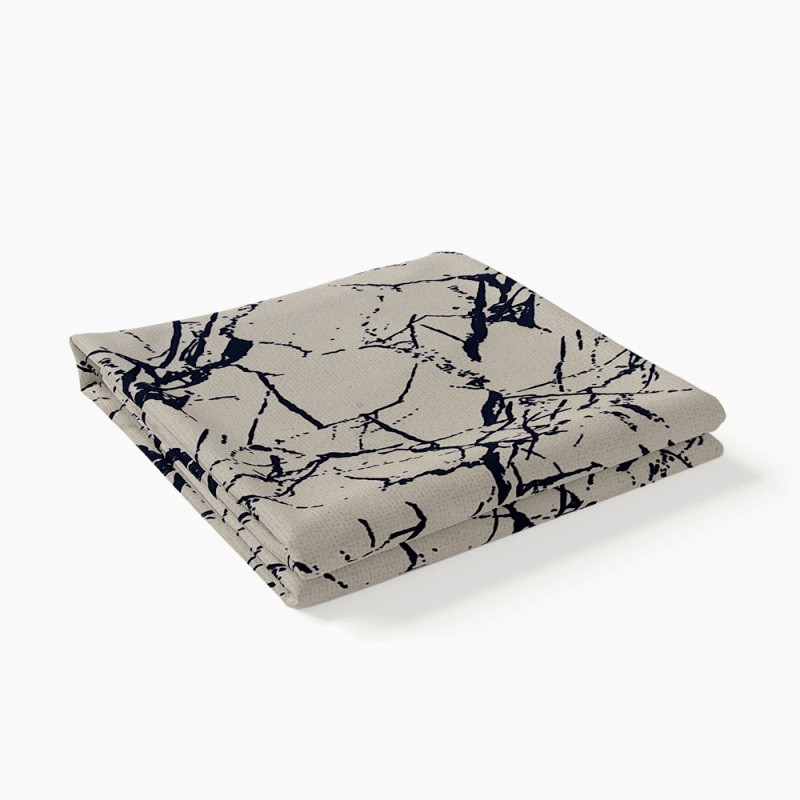 روکش لحاف مدل سنگ مرمر یک نفره سایز 160 ×220  سانتی متر