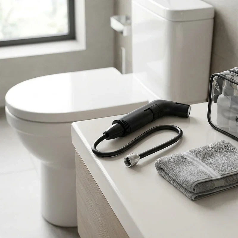 خودشور توالت فرنگی گرین لاین مدل COMPACT BIDET