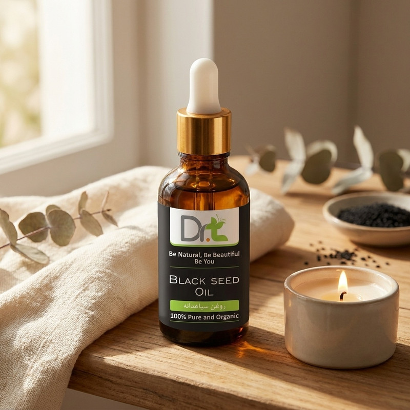 روغن بدن دکترتی مدل سیاهدانه حجم 50 میلی لیتر