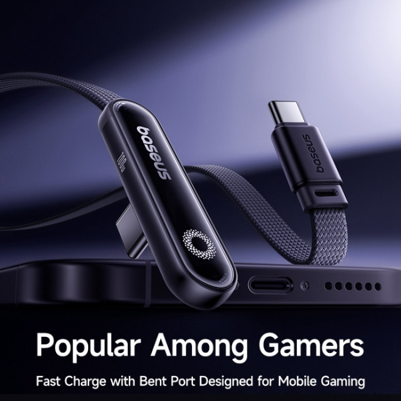 کابل USB-C بیسوس مدل MVP3 GAMING 100W  طول 1 متر