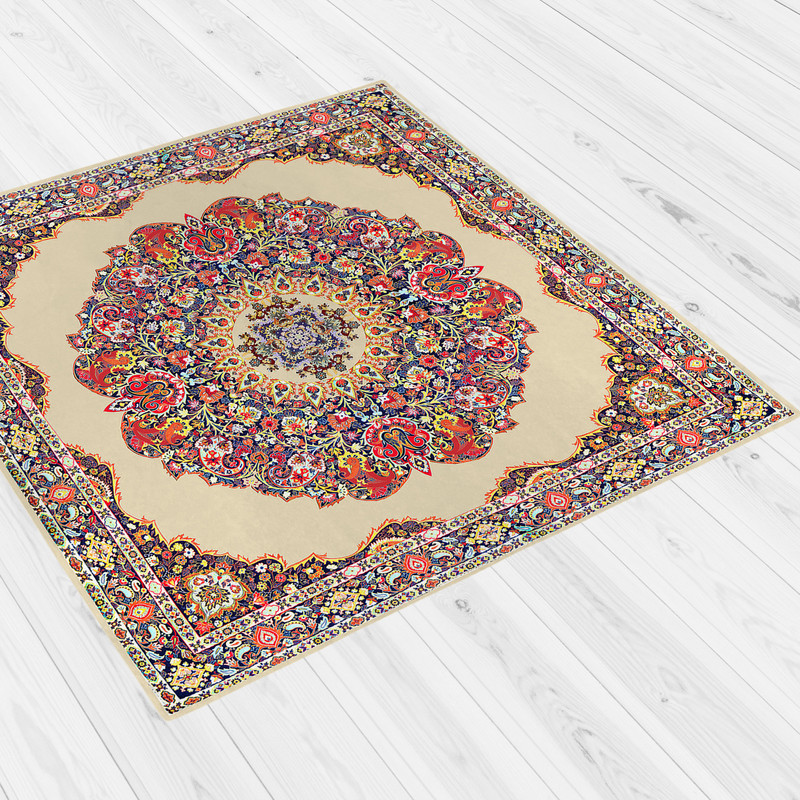 رومیزی طرح ترمه کد 9020