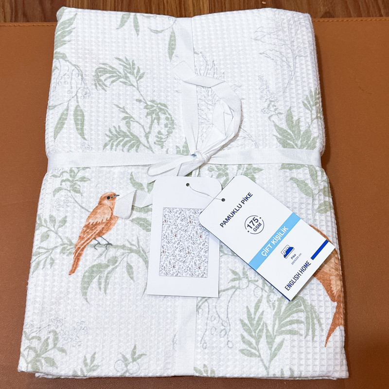 روتختی دو نفره انگلیش هوم مدل Birdlight-cift سایز 220x200 سانتی‌متر