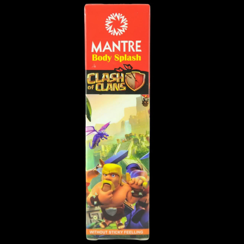 بادی اسپلش کودک مانتره مدل Clash of Clans حجم 80 میلی لیتر